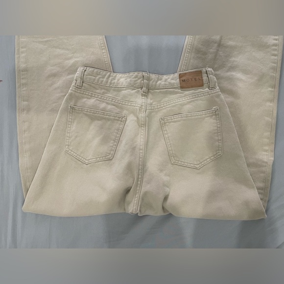 Motel Rocks Tan Pants - Size Small - Picture 2 of 3